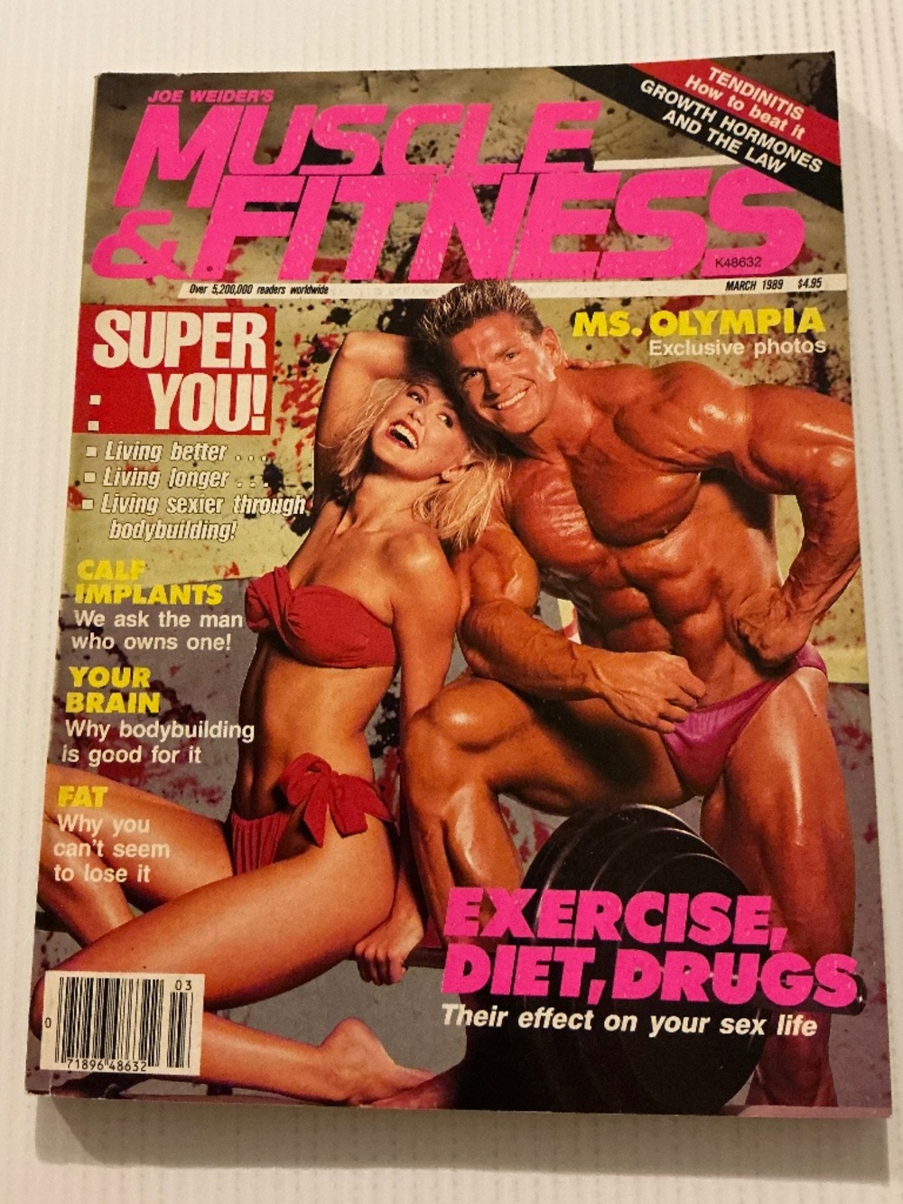 Joe Weider’s Muscle & Fitness Magazine March 1989